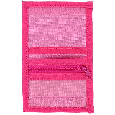 Ctm Kid's Minnie Mouse Bifold Wallet With Hook And Loop Closure