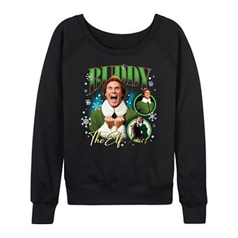 Women's Elf Buddy The Elf French Terry Long Sleeve Tee