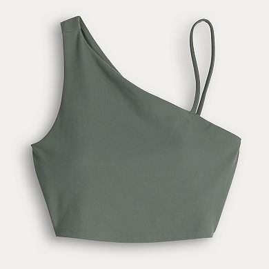 Women's FLX Affirmation One-Shoulder Crop Tank Top