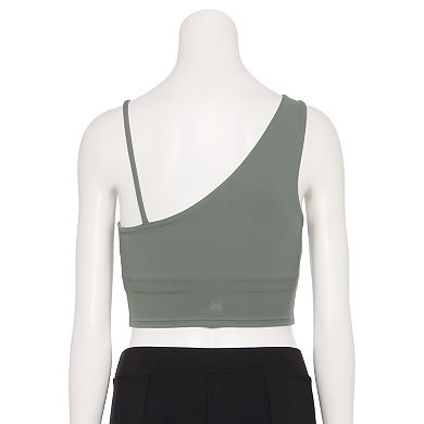 Women's FLX Affirmation One-Shoulder Crop Tank Top