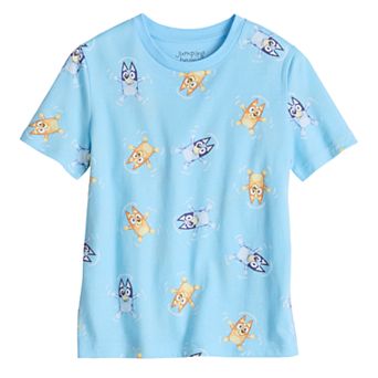 Boys 4-12 Jumping Beans® Bluey & Bingo All Over Print Graphic Tee