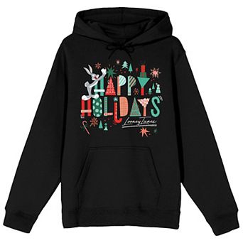 Juniors' Looney Tunes Happy Holidays Hoodie