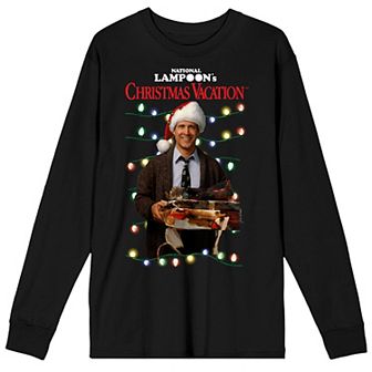 Juniors' National Lampoons Christmas Vacation Christmas Gifts Long Sleeve Tee