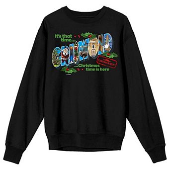 Juniors' National Lampoons Christmas Vacation Griswold's It's That Time Sweatshirt