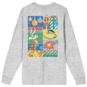 Juniors' Looney Tunes Wile E. Coyote Long Sleeve Tee