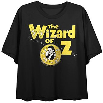 Juniors' Wizard Of Oz Vintage Logo Tee
