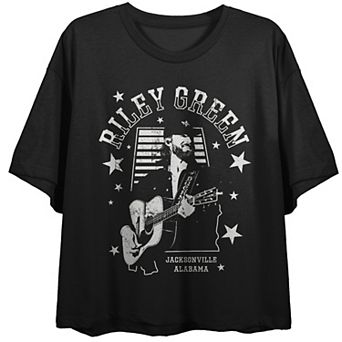 Juniors' Riley Green Jacksonville Alabama Frame Tee