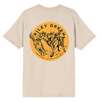 Juniors' Riley Green Deer Dodger Tee