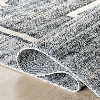 Rugs USA Sagebrush Geometric Machine Washable Area Rug
