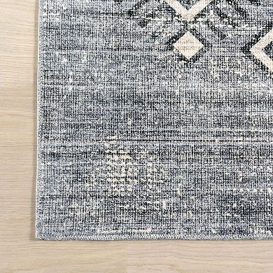 Rugs USA Sagebrush Geometric Machine Washable Area Rug