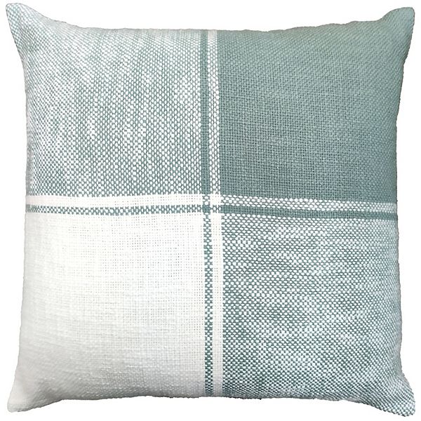 Sonoma Goods For Life® Chunky Woven Plaid Pillow - Aqua