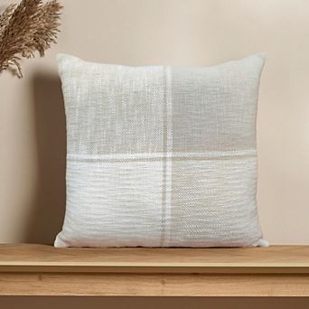 Sonoma Goods For Life® Chunky Woven Plaid Pillow