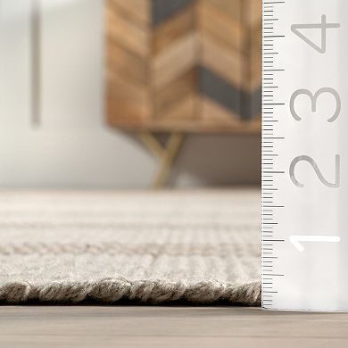 Rugs USA Hawthorn Striped Wool Area Rug