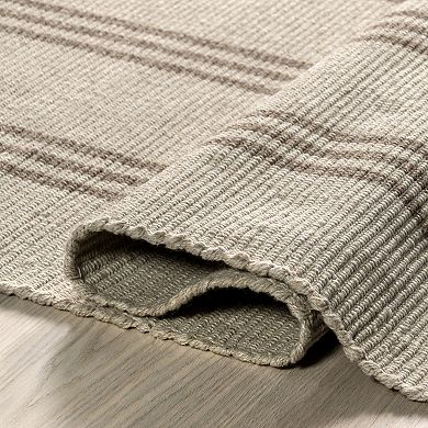Rugs USA Hawthorn Striped Wool Area Rug