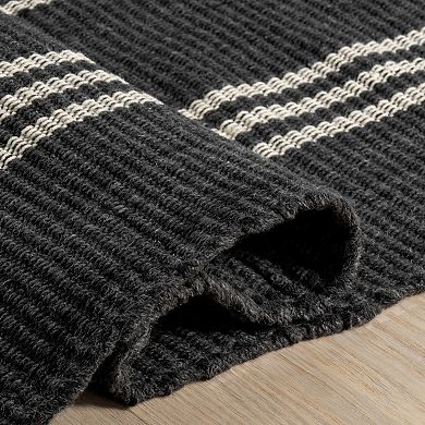 Rugs USA Hawthorn Striped Wool Area Rug