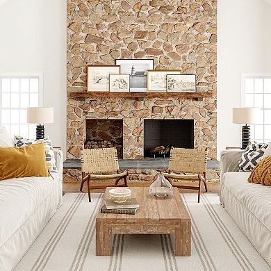 Rugs USA Hawthorn Striped Wool Area Rug