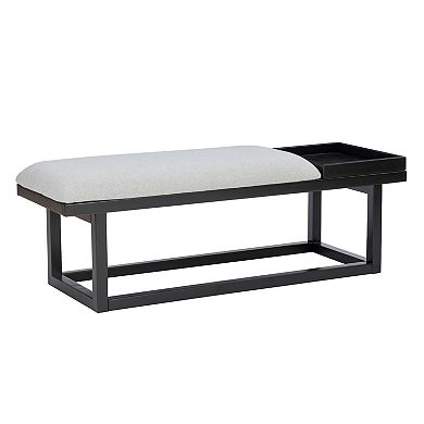 Linon Georgia Bench With Tray