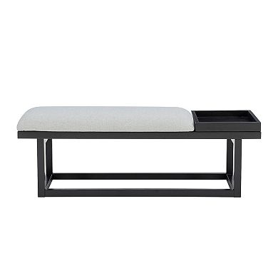 Linon Georgia Bench With Tray