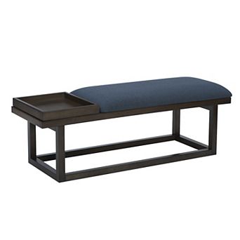 Linon Georgia Bench With Tray