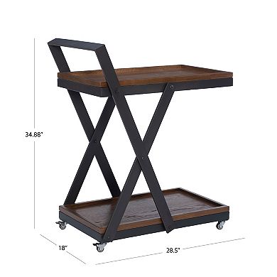 Linon Elinore Bar Cart
