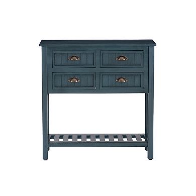 Linon Brimley Beadboard Console