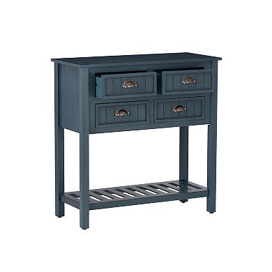 Linon Brimley Beadboard Console