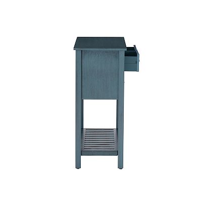 Linon Brimley Beadboard Console