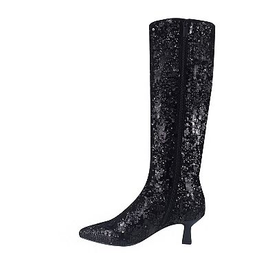 Impo® Nyree Memory Foam Women's Stretch Sequin Boots