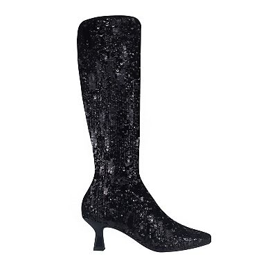 Impo® Nyree Memory Foam Women's Stretch Sequin Boots
