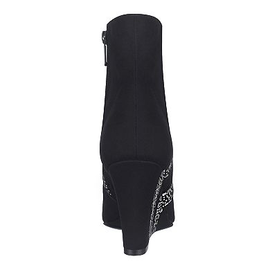 Impo® Temple Memory Foam Women's Wedge Booties