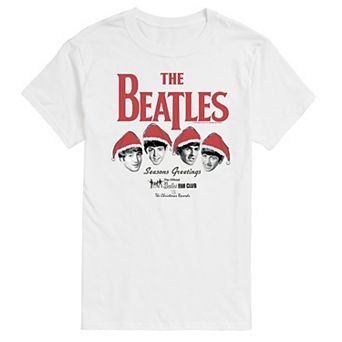 Big & Tall The Beatles Seasons Greetings Graphic Tee