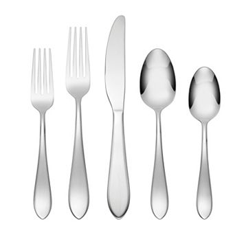Mingle & Co. Antonia Satin 65 pc Flatware Set