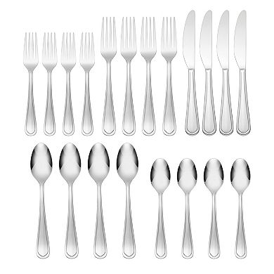 Mingle & Co. Isla Satin 20-pc. Flatware Set
