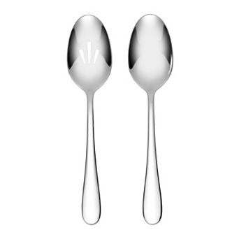 Mingle & Co. Sawyer Mirror 2 pc Serving Utensils Set