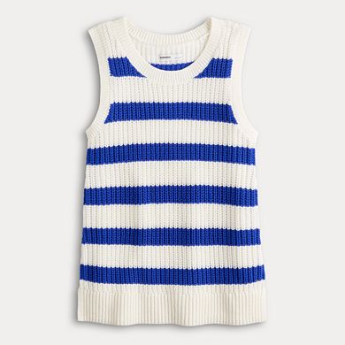 Petite Sonoma Goods For Life® Breezy Sweater Tank Top