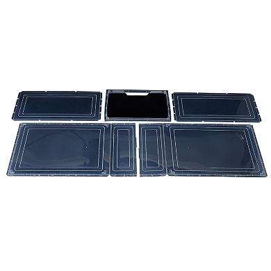 Simplify Set of 6 Stackable Shoe Boxes