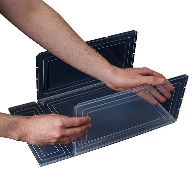 Simplify Set of 6 Stackable Shoe Boxes