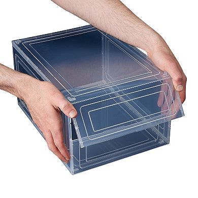 Simplify Set of 6 Stackable Shoe Boxes