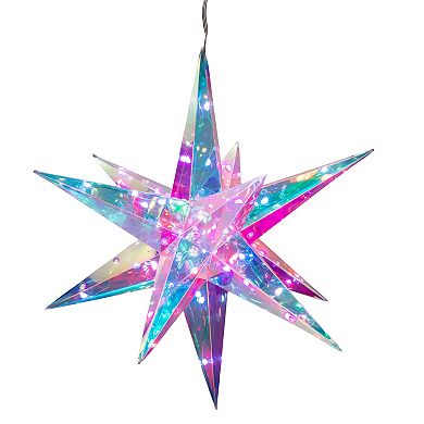 13.25-Inch 40-Light RGB Smart LED Holographic Starburst Holiday Light