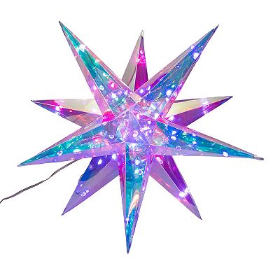 13.25-Inch 40-Light RGB Smart LED Holographic Starburst Holiday Light