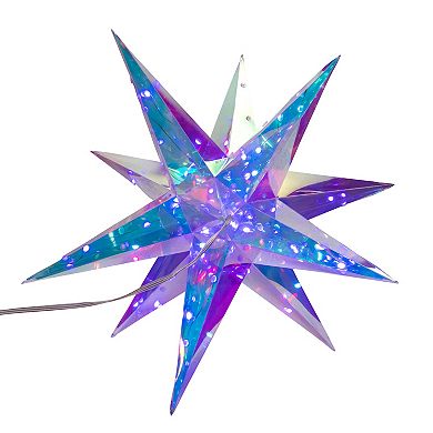 17.75-Inch 60-light RGB Smart LED Holographic Starburst Holiday Light