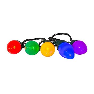 Kurt Adler 100 Light C7 Multicolored String Light Set