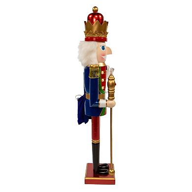 24-Inch Battery-Operated Lighted King Nutcracker