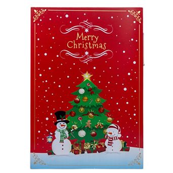 Kurt Adler 13-Inch Battery Operated Lighted Christmas Advent Calendar