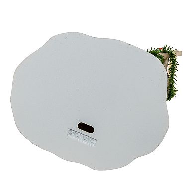 11.5-Inch Fabriché Fireman Santa On Ladder Table Decor