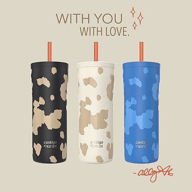 Contigo x Ally Love Streeterville 2.0 Stainless Steel 24 oz. Tumbler with Straw