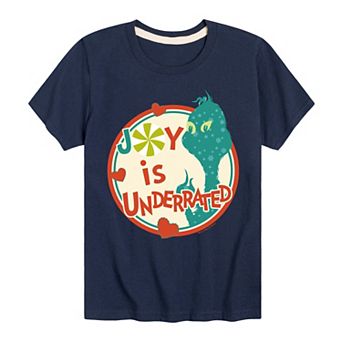 Boys 8-20 Dr. Seuss Grinch Joy Is Overrated Graphic Tee