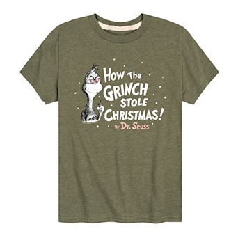 Boys 8-20 Dr. Seuss How The Grinch Stole Christmas Graphic Tee