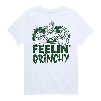 Boys 8-20 Dr. Seuss Feelin' Grinchy Street Style Graphic Tee