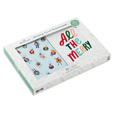Hallmark Boxed Christmas Cards 24 Card Assortment